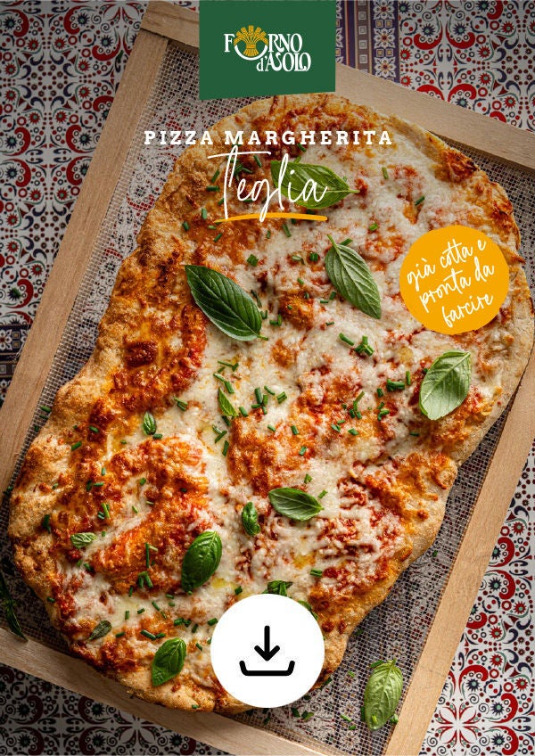 flyer pizza margherita teglia